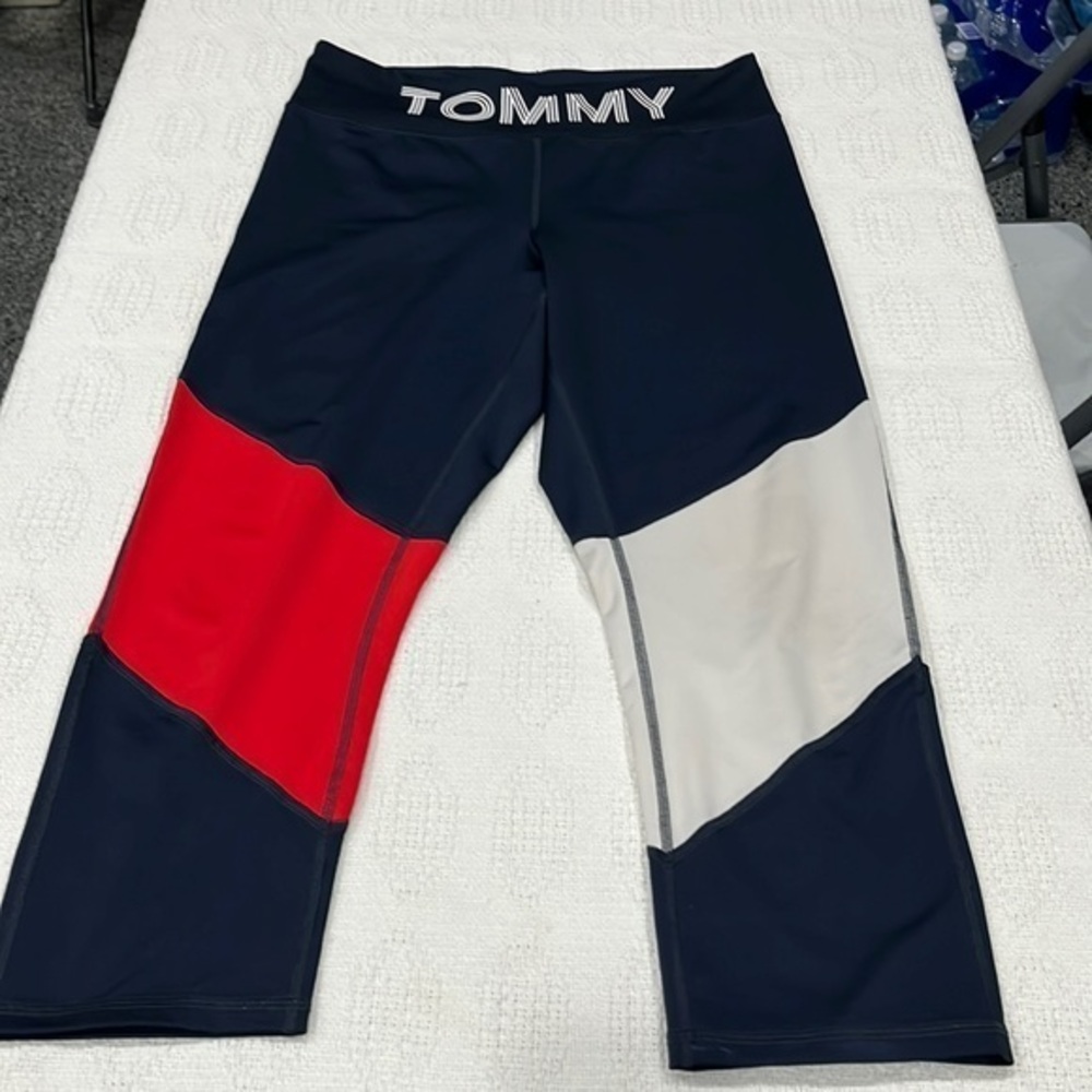 Tommy Hilfiger sport leggings women’s large Capri pants bottoms‎